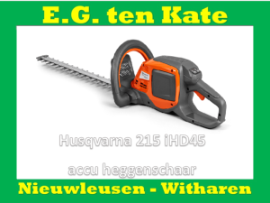 Husqvarna 215iHD45 accu heggenschaar