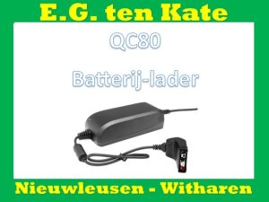 Husqvarna QC80 Batterij-lader (uitlopend product)
