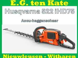 Husqvarna 522 iHD75 accu-heggenschaar (uitlopend)