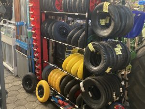 KRUIWAGEN WIELEN + BUITEN-BINNENBANDEN & ACCESSOIRES
