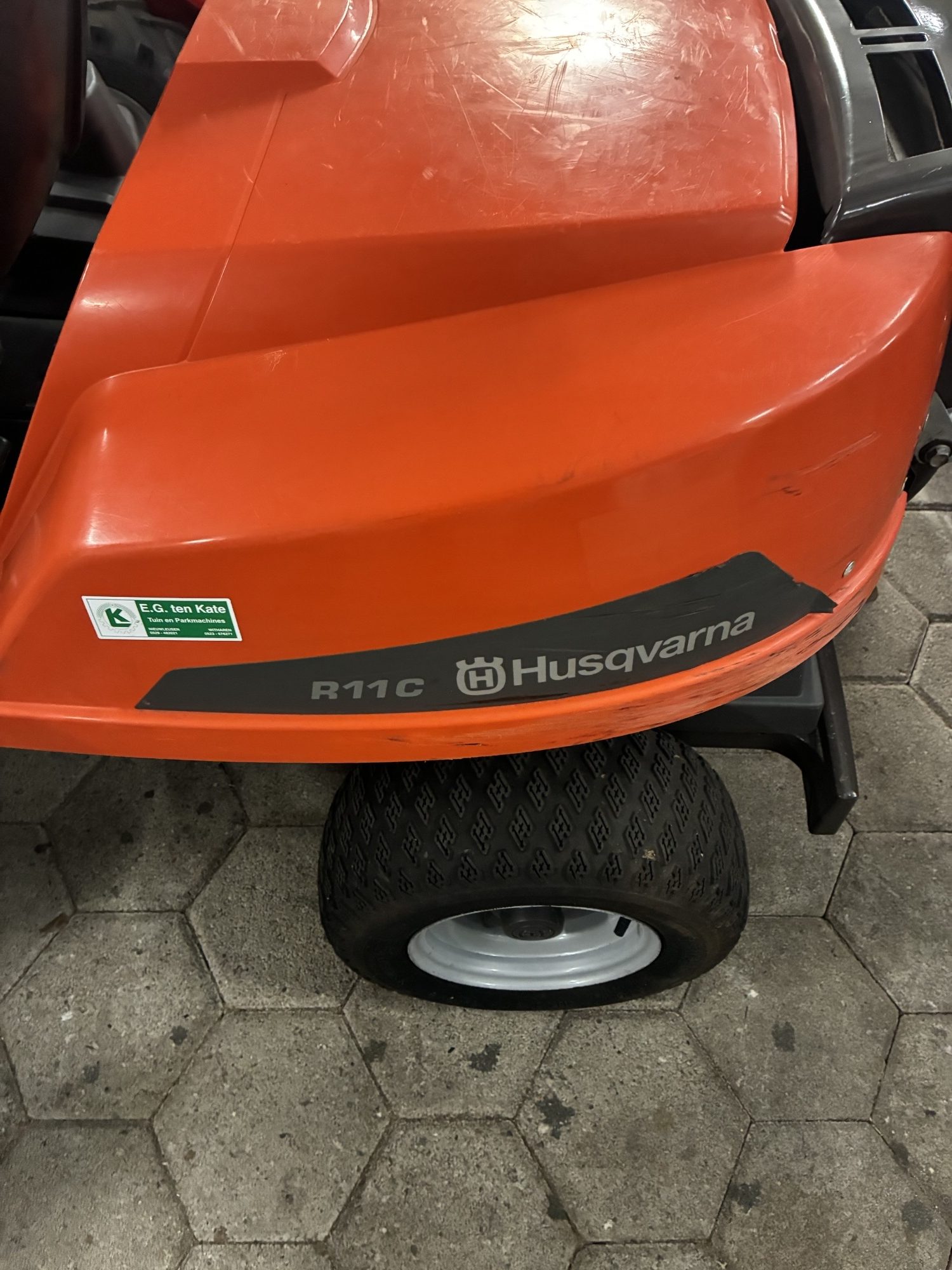 Husqvarna R11 zitmaaier geel nr 19 - Afbeelding 5