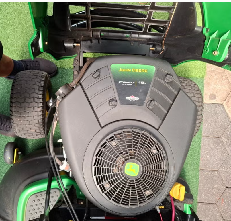 John Deere X130R zitmaaier geelnr 5 - Afbeelding 3